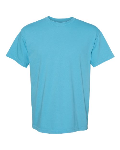 Unisex Garment-Dyed Heavyweight T-Shirt - Sapphire Front