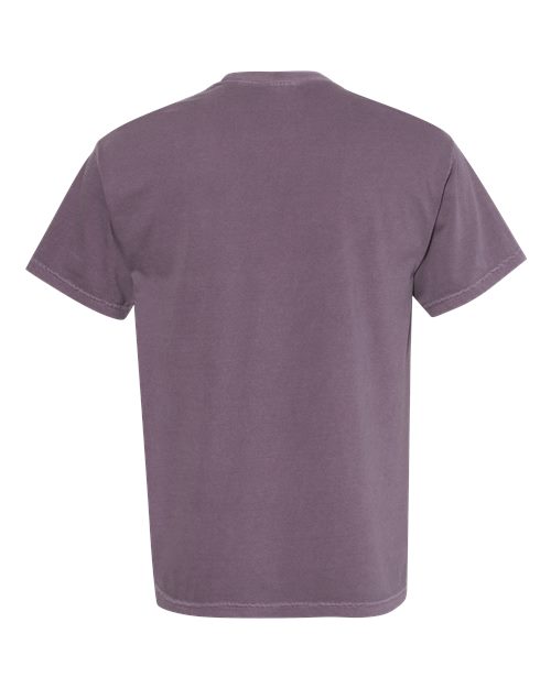 Unisex Garment-Dyed Heavyweight T-Shirt - Wine Back