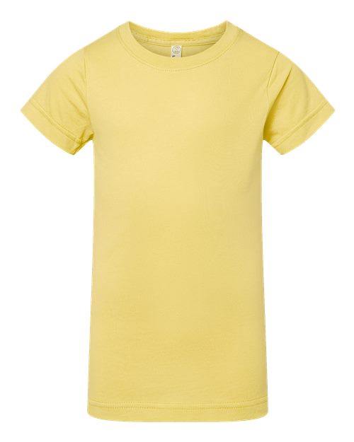 Girls' Fine Jersey Tee - Butter Front