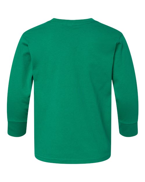 Toddler Fine Jersey Long Sleeve Tee - Kelly Back