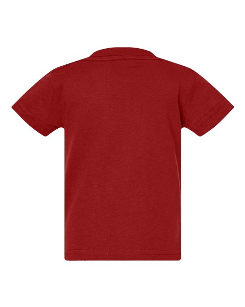 Infant Cotton Jersey Tee - Garnet Back