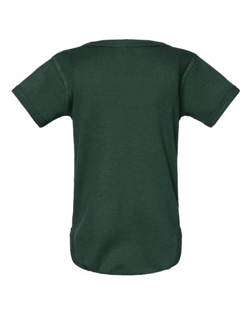 Infant Baby Rib Bodysuit - Forest Back