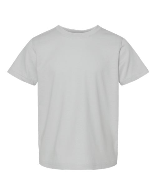 Toddler Fine Jersey Tee - Silver Front
