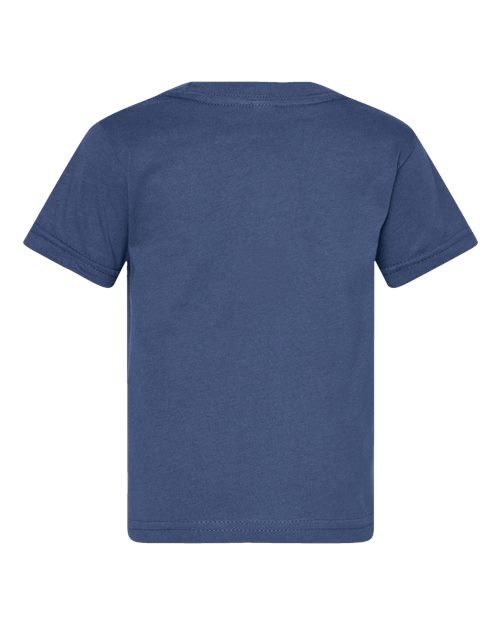 Infant Fine Jersey Tee - Indigo Back