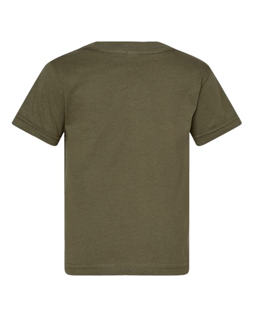 Infant Fine Jersey Tee - Military Green Back
