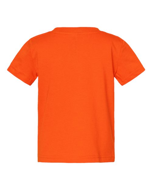 Infant Fine Jersey Tee - Orange Back