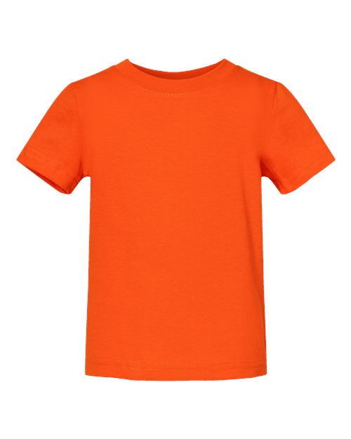 Infant Fine Jersey Tee - Orange Front
