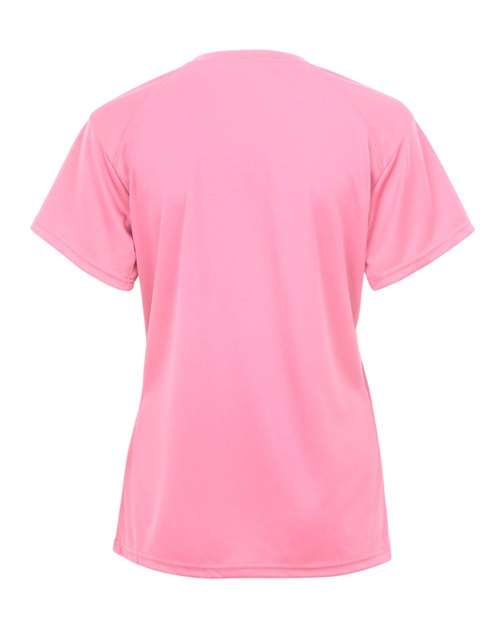 Women’s B-Core V-Neck T-Shirt - Pink Back