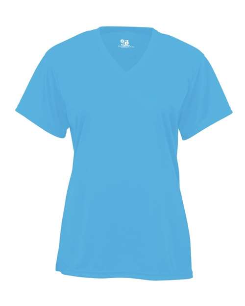 Women’s B-Core V-Neck T-Shirt - Columbia Blue Front