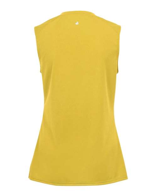 Women's B-Core Sleeveless T-Shirt - Gold Back