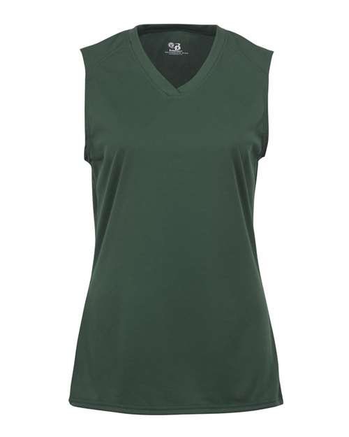 Women's B-Core Sleeveless T-Shirt - Forest Front