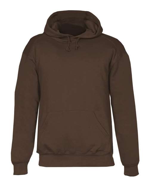 Unisex Hooded Sweatshirt - Brown Front