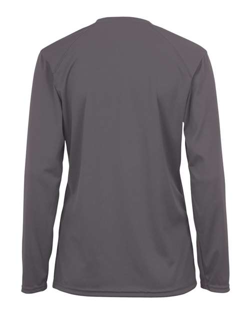 Women's B-Core Long Sleeve T-Shirt - Graphite Back