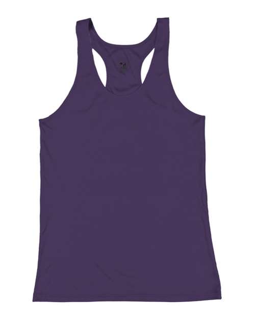 Women’s B-Core Racerback Tank Top - Purple Front