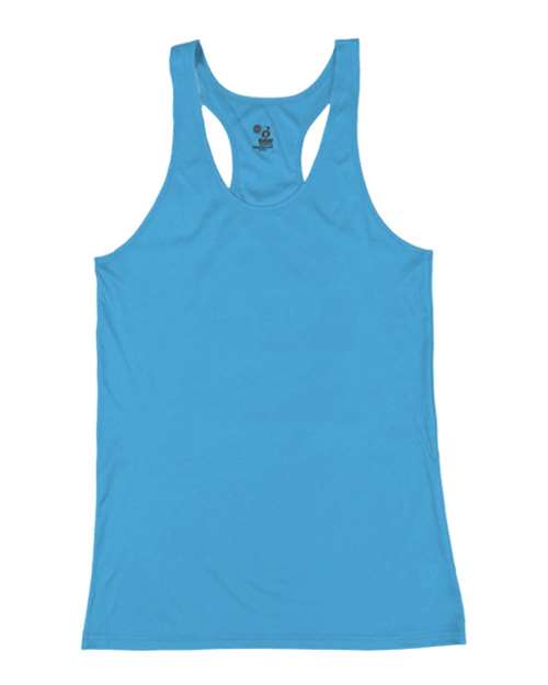 Women’s B-Core Racerback Tank Top - Columbia Blue Front