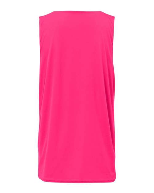 Women's B-Core Reversible Tank Top - Hot Pink Back