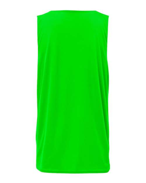 Women's B-Core Reversible Tank Top - Lime Back