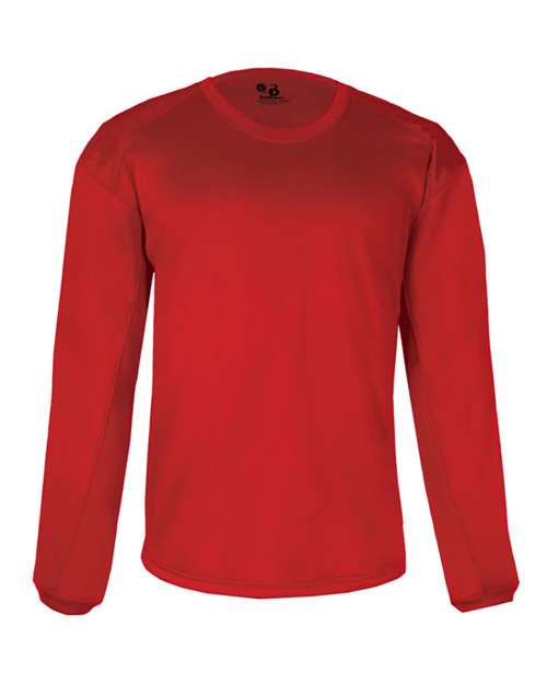 Men's BT5 Performance Fleece Crewneck Sweatshirt - Red Front