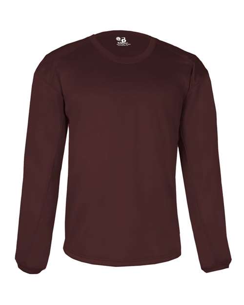 Men's BT5 Performance Fleece Crewneck Sweatshirt - Maroon Front