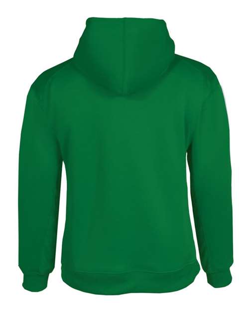 Men's Performance Fleece Hooded Sweatshirt - Kelly Back