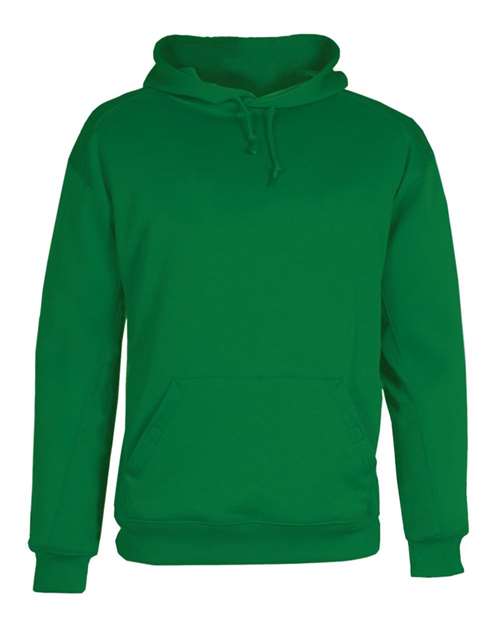 Men's Performance Fleece Hooded Sweatshirt - Kelly Front