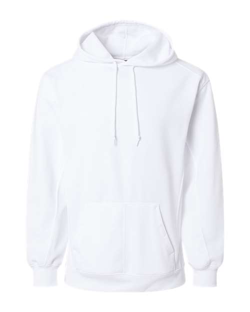 Men's Performance Fleece Hooded Sweatshirt - White Front