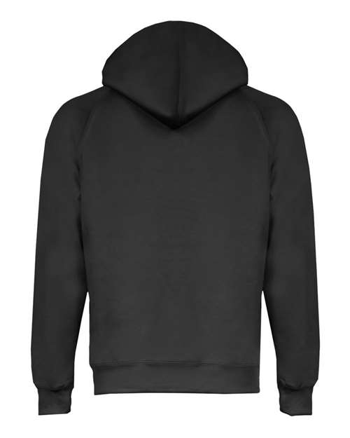 Women's Performance Fleece Hooded Sweatshirt - Black Back