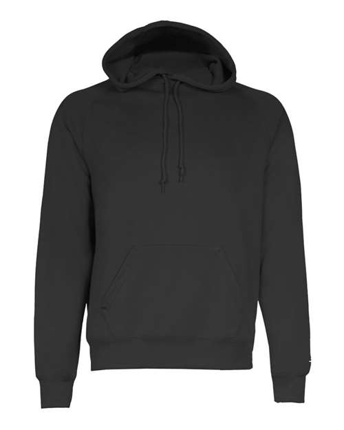Women's Performance Fleece Hooded Sweatshirt - Black Front