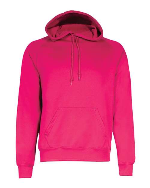 Women's Performance Fleece Hooded Sweatshirt - Hot Pink Front