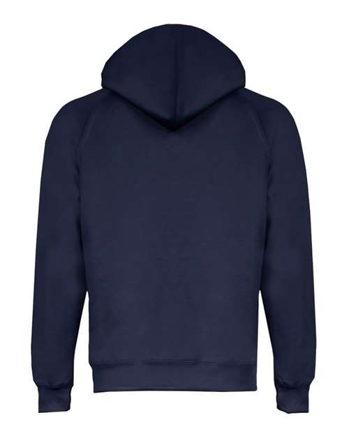 Women's Performance Fleece Hooded Sweatshirt - Navy Back