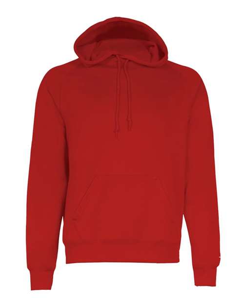Women's Performance Fleece Hooded Sweatshirt - Red Front