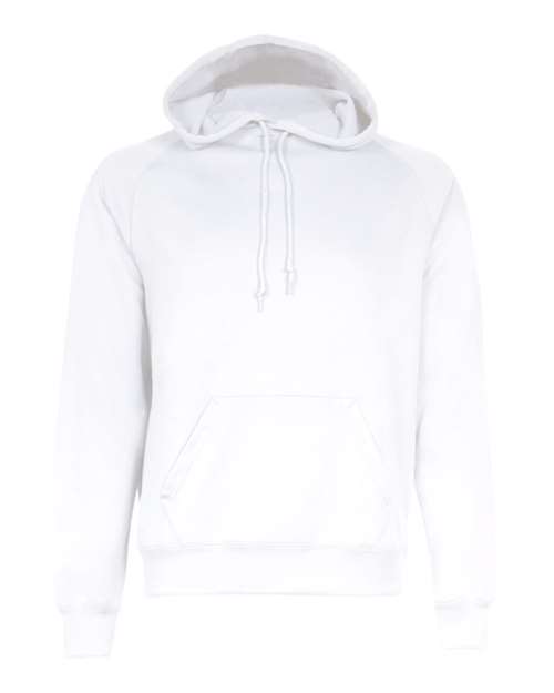Women's Performance Fleece Hooded Sweatshirt - White Front