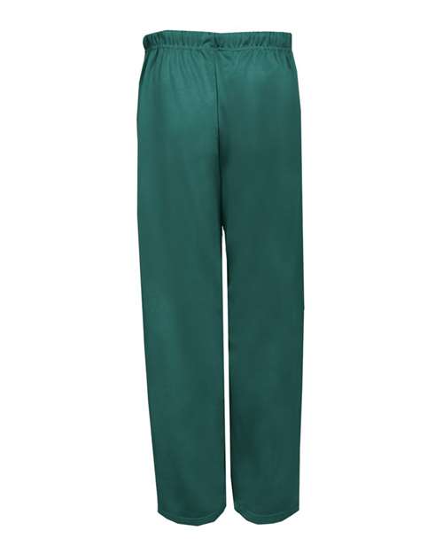Unisex Performance Fleece Open-Bottom Sweatpants - Forest Back