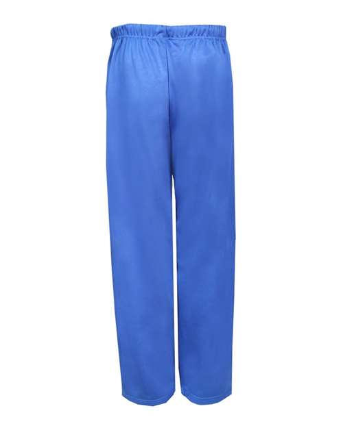 Unisex Performance Fleece Open-Bottom Sweatpants - Royal Back