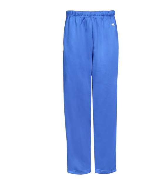 Unisex Performance Fleece Open-Bottom Sweatpants - Royal Front
