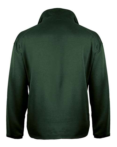 Men's Performance Quarter-Zip Pullover - Forest Back