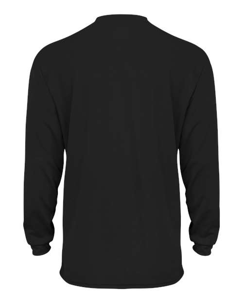 Youth B-Core Long Sleeve T-Shirt - Black Back