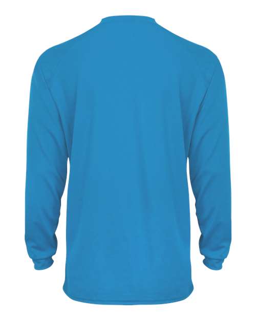 Youth B-Core Long Sleeve T-Shirt - Electric Blue Back