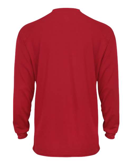 Youth B-Core Long Sleeve T-Shirt - Red Back
