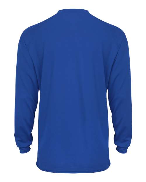 Youth B-Core Long Sleeve T-Shirt - Royal Back