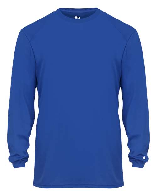 Youth B-Core Long Sleeve T-Shirt - Royal Front