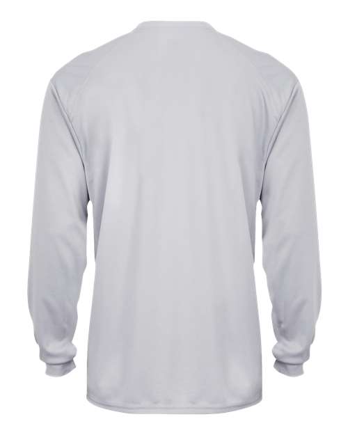 Youth B-Core Long Sleeve T-Shirt - Silver Back