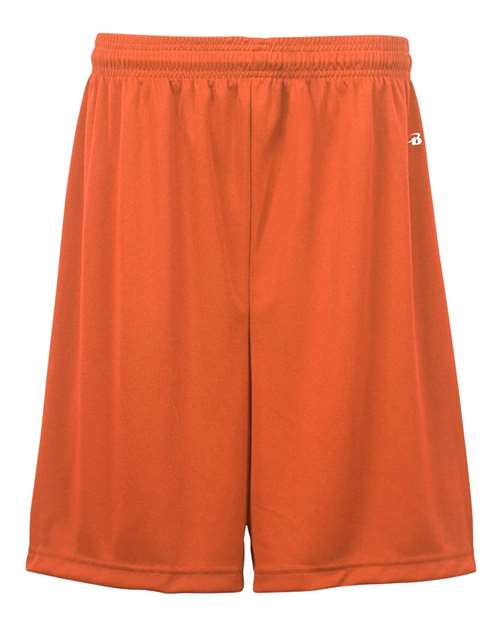 Youth B-Dry 6" Shorts - Burnt Orange Front