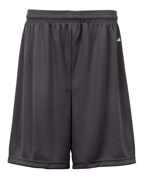 Youth B-Dry 6" Shorts - Graphite Front