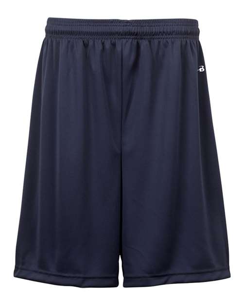 Youth B-Dry 6" Shorts - Navy Front