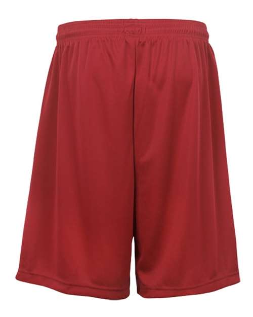 Youth B-Dry 6" Shorts - Red Back