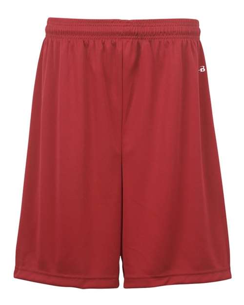 Youth B-Dry 6" Shorts - Red Front