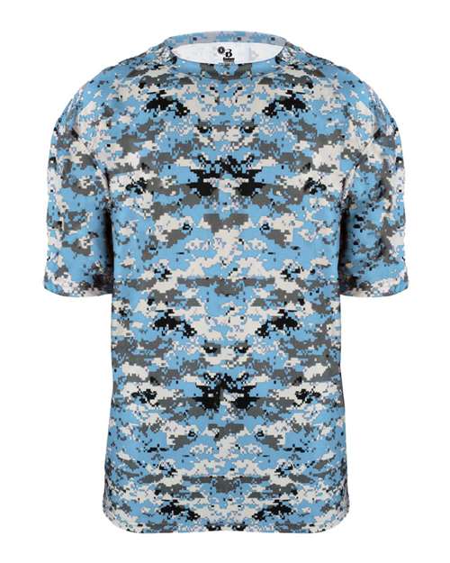 Men's Digital Camo T-Shirt - Columbia Blue Digital Front