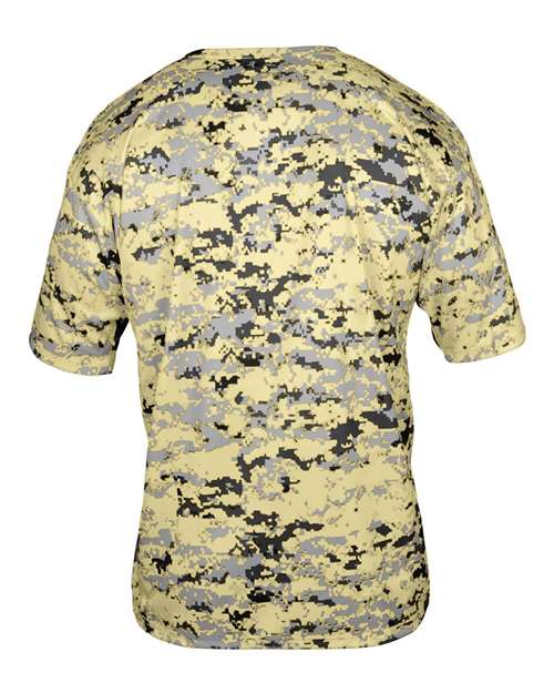 Men's Digital Camo T-Shirt - Vegas Gold Digital Back