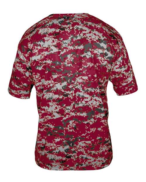 Men's Digital Camo T-Shirt - Cardinal Digital Back